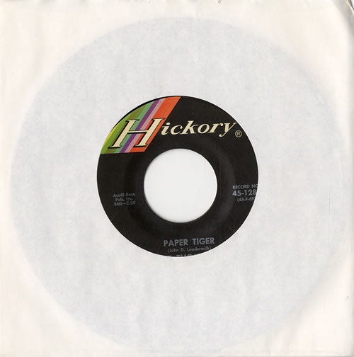 Sue Thompson Paper Tiger 7" vinyl single (7 inch record / 45) US S1T07PA554593