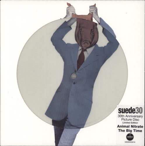 Suede Animal Nitrate 7" vinyl picture disc (7 inch picture disc single) UK SUE7PAN865890