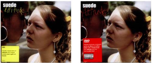 Suede Attitude 3-CD album set (Triple CD) UK SUE3CAT535215
