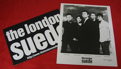 Suede Beautiful Ones media press pack US SUEPPBE388715