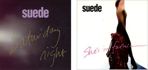 Suede Collection Of 5 Promotional CD Singles CD single (CD5 / 5") UK SUEC5CO349349