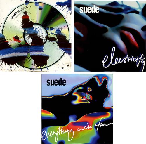 Suede Collection Of 5 Promotional CD Singles CD single (CD5 / 5") UK SUEC5CO349349