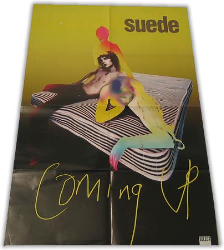 Suede Coming Up poster UK SUEPOCO387583