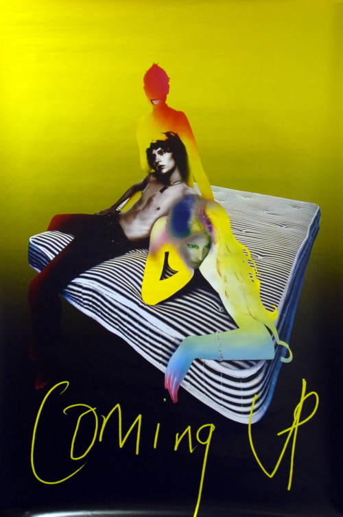 Suede Coming Up poster UK SUEPOCO72421
