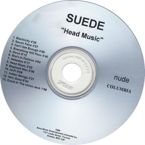 Suede Head Music CD album (CDLP) Canadian SUECDHE399236
