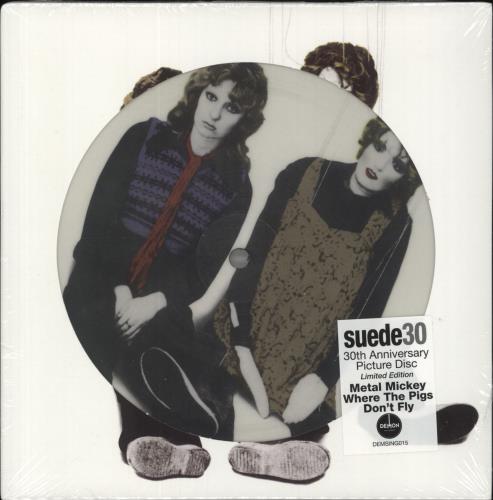 Suede Metal Mickey - Sealed 7" vinyl picture disc (7 inch picture disc single) UK SUE7PME850339