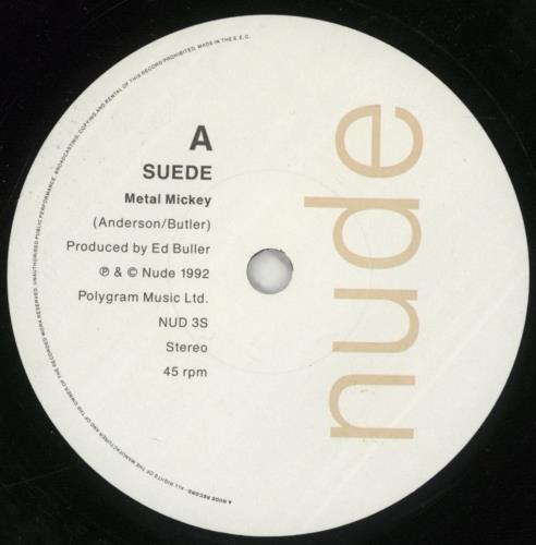 Suede Metal Mickey 7" vinyl single (7 inch record / 45) UK SUE07ME83993