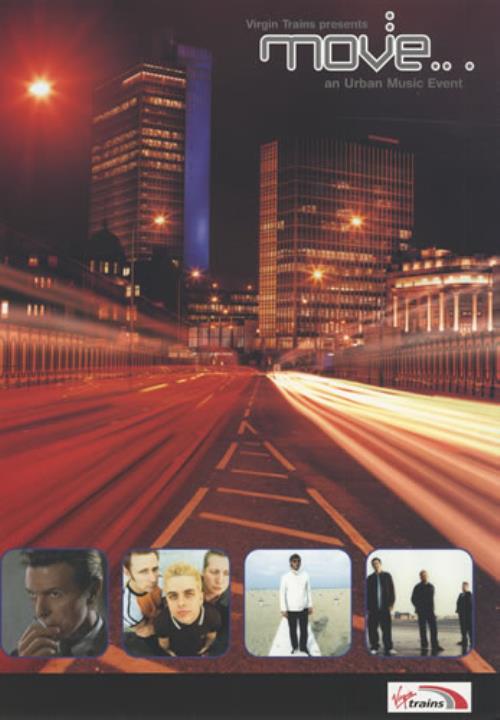 Suede Move - An Urban Event tour programme UK SUETRMO241706