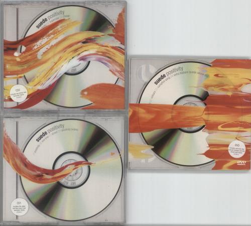 Suede Positivity 3-CD album set (Triple CD) UK SUE3CPO535229
