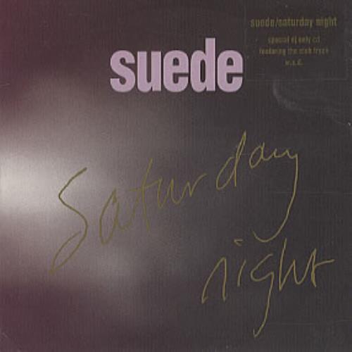 Suede Saturday Night CD single (CD5 / 5") UK SUEC5SA323449
