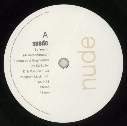 Suede So Young 7" vinyl single (7 inch record / 45) UK SUE07SO83994