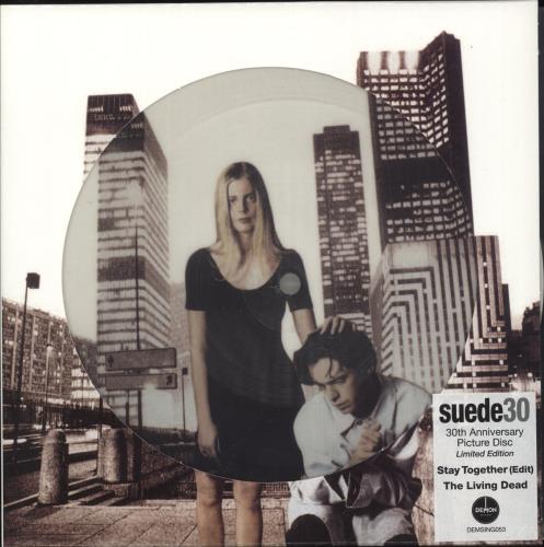 Suede Stay Together 7" vinyl picture disc (7 inch picture disc single) UK SUE7PST865892