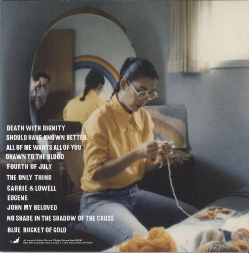 Sufjan Stevens Carrie & Lowell vinyl LP album (LP record) US SUJLPCA815133