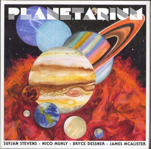 Sufjan Stevens Planetarium 2-LP vinyl record set (Double LP Album) UK SUJ2LPL784132