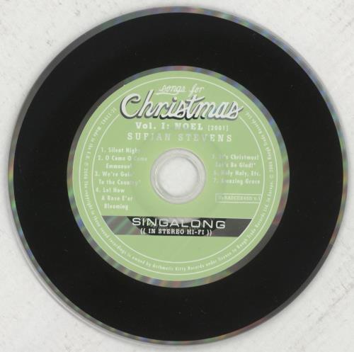 Sufjan Stevens Songs For Christmas 5-CD album set UK SUJ5CSO840036