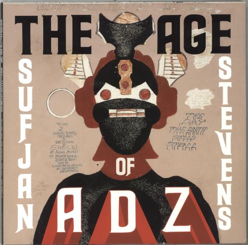 Sufjan Stevens The Age Of Adz 2-LP vinyl record set (Double LP Album) US SUJ2LTH520135