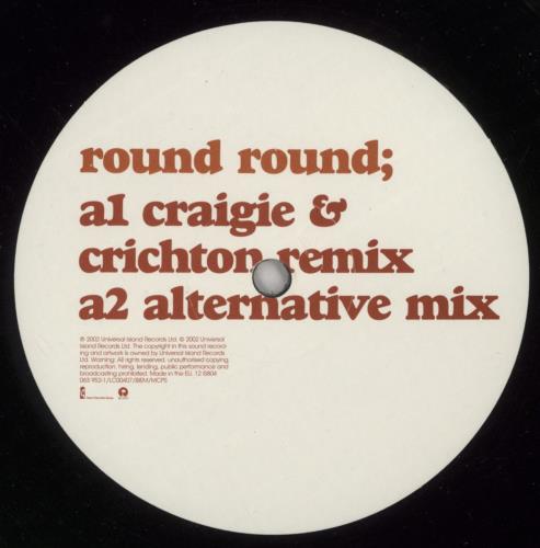 Sugababes Round Round 12" vinyl single (12 inch record / Maxi-single) UK SGB12RO221901