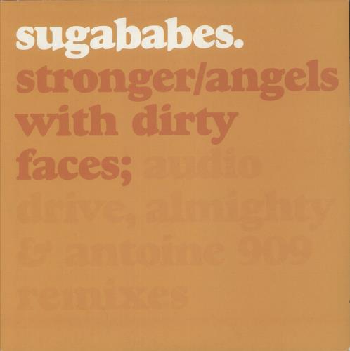Sugababes Stronger/Angels With Dirty Faces 12" vinyl single (12 inch record / Maxi-single) UK SGB12ST228047