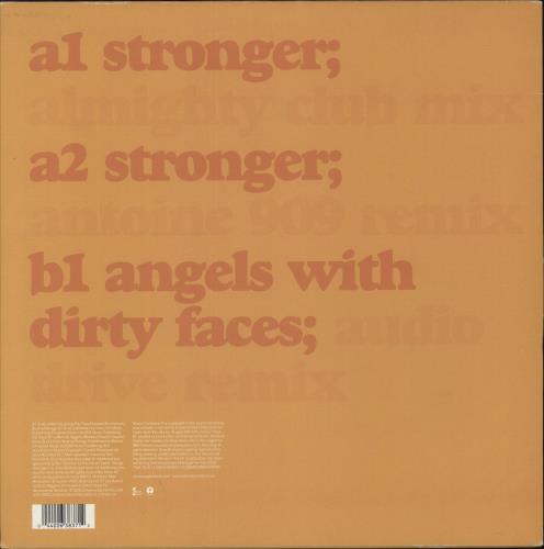Sugababes Stronger/Angels With Dirty Faces 12" vinyl single (12 inch record / Maxi-single) UK SGB12ST228047