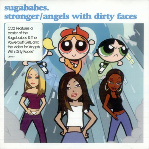 Sugababes Stronger/Angels With Dirty Faces CD single (CD5 / 5") UK SGBC5ST513572