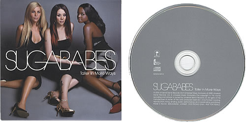 Sugababes Taller In More Ways book UK SGBBKTA341046