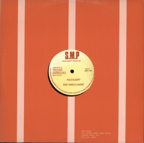 Sugar Minott A Letter To Nelson Mandela 12" vinyl single (12 inch record / Maxi-single) UK S/M12AL711330