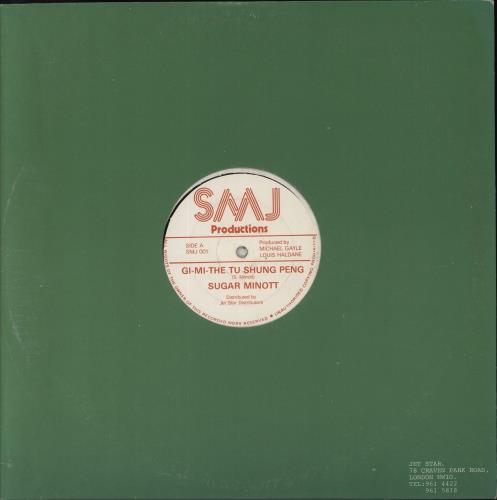 Sugar Minott Gi-Mi-The Tu Shung Peng 12" vinyl single (12 inch record / Maxi-single) UK S/M12GI860399