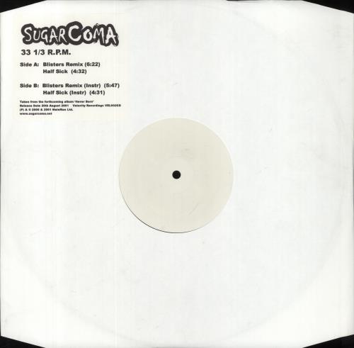 SugarComa Blisters 12" vinyl single (12 inch record / Maxi-single) UK GSU12BL248002