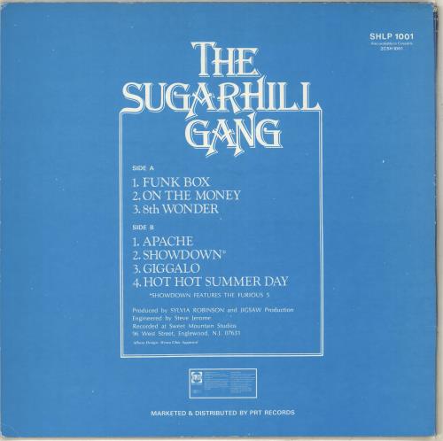 Sugarhill Gang 8th Wonder vinyl LP album (LP record) UK SUHLPTH713327