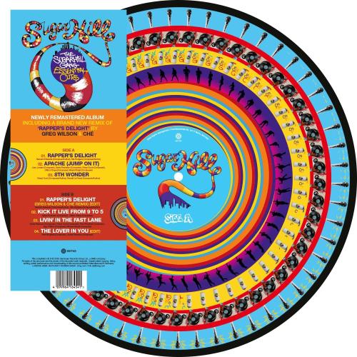 Sugarhill Gang Essential Cuts - Zoetrope Picture Disc Edition - Remastered picture disc LP (vinyl picture disc album) UK SUHPDES877020