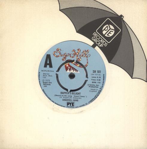 Sugarhill Gang Rapper's Delight - 4pr 7" vinyl single (7 inch record / 45) UK SUH07RA731881