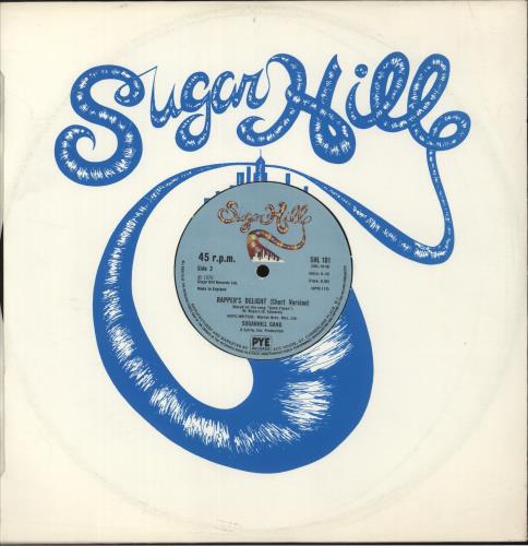 Sugarhill Gang Rapper's Delight 12" vinyl single (12 inch record / Maxi-single) UK SUH12RA184052