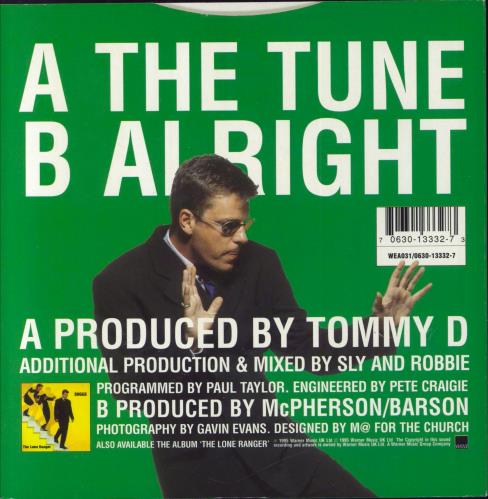 Suggs The Tune 7" vinyl single (7 inch record / 45) UK SGG07TH828926