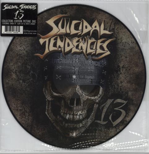 Suicidal Tendencies 13 - Collectors Edition picture disc LP (vinyl picture disc album) US SUIPDCO866275