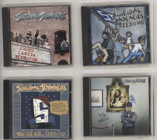 Suicidal Tendencies 1989-1999 Albums 4-CD album set UK SUI4CAL737993