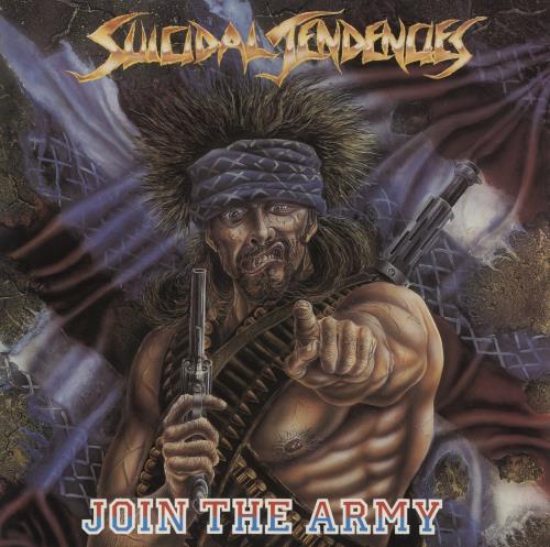 Suicidal Tendencies Join The Army - 1st vinyl LP album (LP record) UK SUILPJO880090