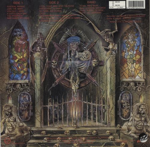 Suicidal Tendencies Join The Army - 1st vinyl LP album (LP record) UK SUILPJO880090