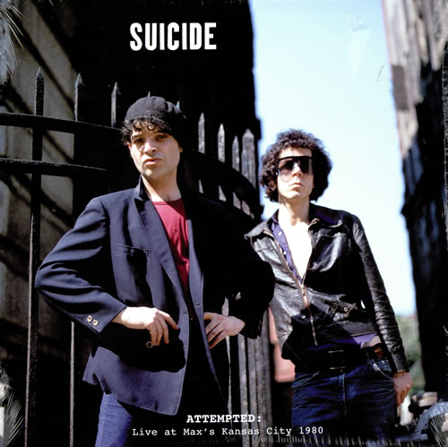 Suicide Attempted: Live At Max's Kansas City 1980 2-LP vinyl record set (Double LP Album) US SUD2LAT460870