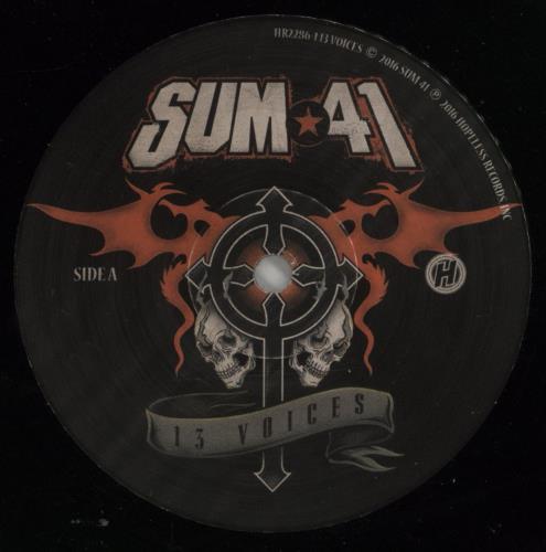 Sum 41 13 Voices - Black Vinyl vinyl LP album (LP record) US S41LPVO873216