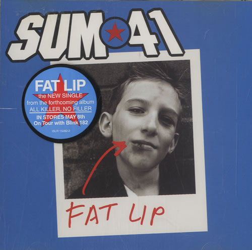 Sum 41 Fat Lip CD single (CD5 / 5") US S41C5FA520393
