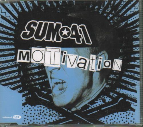 Sum 41 Motivation CD/DVD single set UK S41SDMO209329