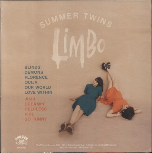 Summer Twins Limbo - Sealed vinyl LP album (LP record) US 8X4LPLI854517
