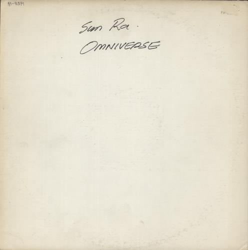 Sun Ra Omniverse vinyl LP album (LP record) US SR4LPOM871727