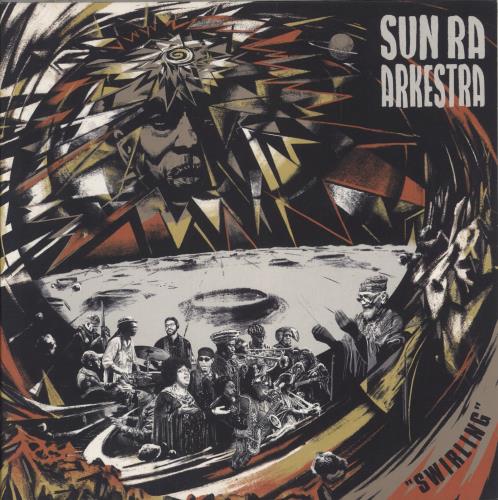 Sun Ra Swirling - Cosmic Orange Vinyl 2-LP vinyl record set (Double LP Album) UK SR42LSW879731