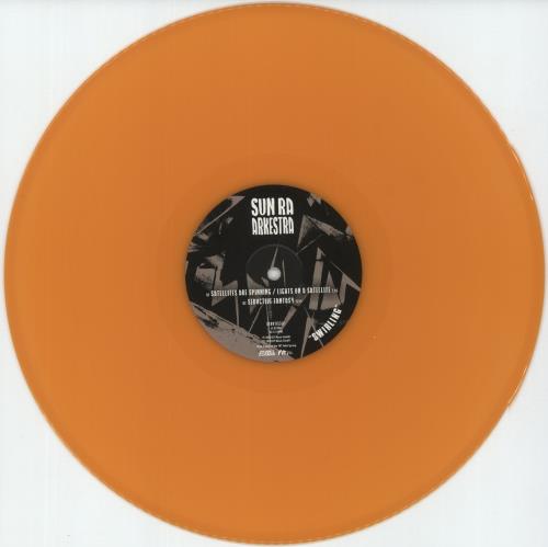 Sun Ra Swirling - Cosmic Orange Vinyl 2-LP vinyl record set (Double LP Album) UK SR42LSW879731