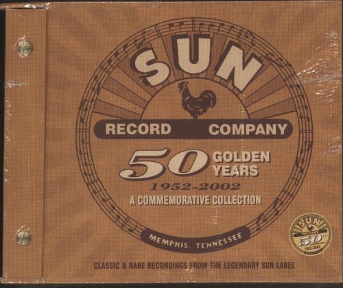 Sun Records 50 Golden Years - Sealed CD Album Box Set UK SJJDXGO718299