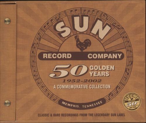 Sun Records 50 Golden Years CD Album Box Set UK SJJDXGO744461