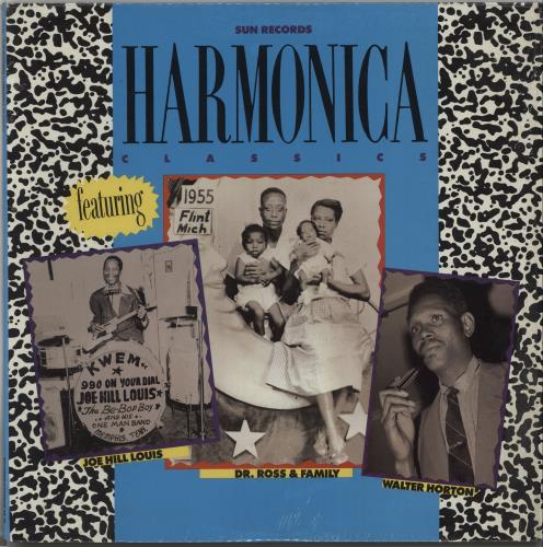 Sun Records Harmonica Classics vinyl LP album (LP record) UK SJJLPHA611761