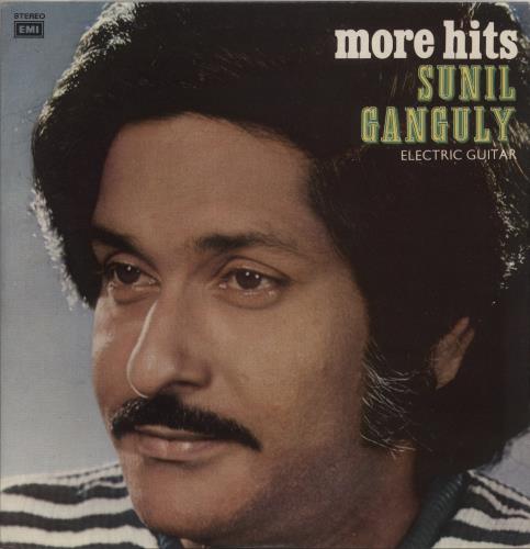 Sunil Ganguly More Hits - Instrumental - Electric Guitar vinyl LP album (LP record) Indian -V5LPMO880750