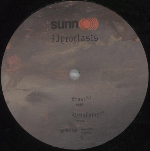 Sunn O))) Pyroclasts vinyl LP album (LP record) UK SUQLPPY820656